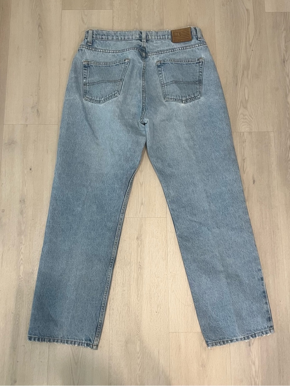 Vintage Men's Polo Ralph Lauren Relaxed Jeans 90s Y2K Cotton 34x30 (fit 32x29)